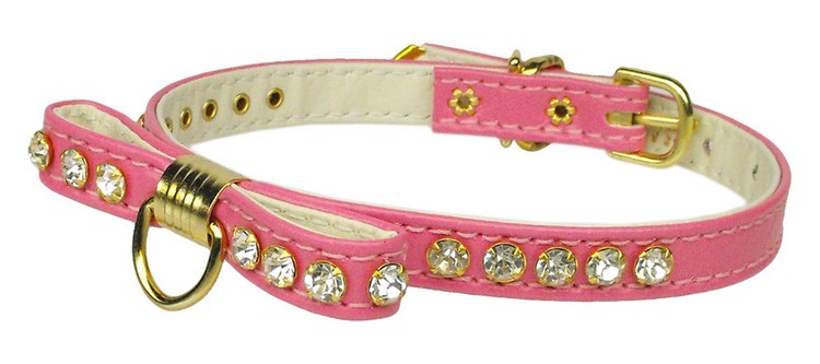 Bow Collar Pink 12